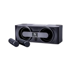 Ασύρματο ηχείο Bluetooth με 2 μικρόφωνα Karaoke - YS-205 - 887226 - Black