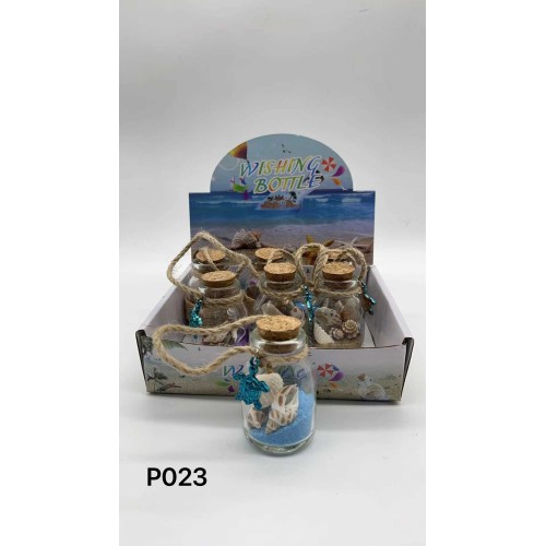 Διακοσμητικό Souvenir - Μπουκαλάκι με κοχύλια - 6pcs - 251711 Διακοσμητικό Souvenir - Μπουκαλάκι με κοχύλια - 6pcs - 251711