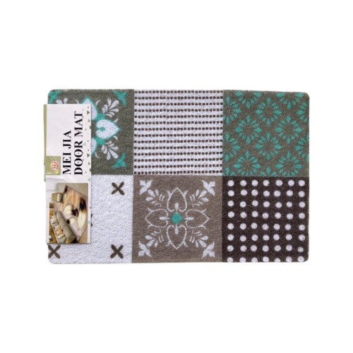 Πατάκι εισόδου - 38x58cm - 915541 - Green/Grey Πατάκι εισόδου - 38x58cm - 915541 - Green/Grey