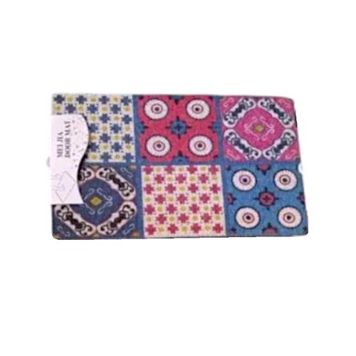 Πατάκι εισόδου - 38x58cm - 915541 - Pink/Blue Πατάκι εισόδου - 38x58cm - 915541 - Pink/Blue