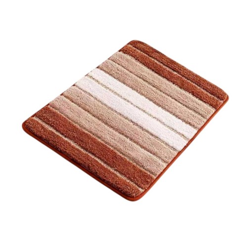 Πατάκι μπάνιου - 38x58cm - 915602 - Brown Πατάκι μπάνιου - 38x58cm - 915602 - Brown