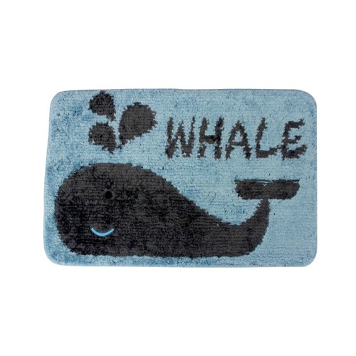 Πατάκι μπάνιου - 50x80cm - 915626 - Blue Whale Πατάκι μπάνιου - 50x80cm - 915626 - Blue Whale
