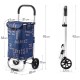 Υφασμάτινο καρότσι λαϊκής - ZZ602 - 981294 - Blue Υφασμάτινο καρότσι λαϊκής - ZZ602 - 981294 - Blue