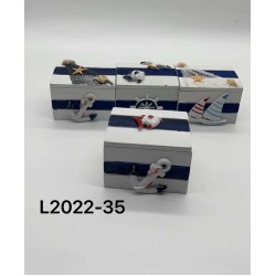 Σετ διακοσμητικά Souvenir - Κουτάκι - 4 τεμάχια - 251810