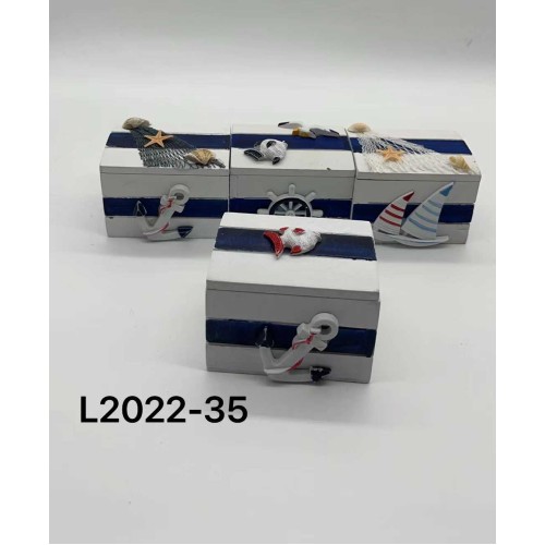 Σετ διακοσμητικά Souvenir - Κουτάκι - 4 τεμάχια - 251810 Σετ διακοσμητικά Souvenir - Κουτάκι - 4 τεμάχια - 251810