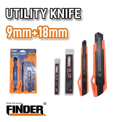 Σετ κοπίδια - Φαλτσέτα με ανταλλακτικά - 9+18mm - Finder - 2pcs - 191917