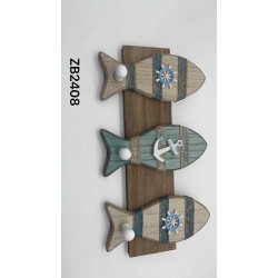 Σετ διακοσμητικά Souvenir - Κρεμάστρα - ZB2408 - 4 τεμάχια - 251957