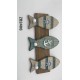Σετ διακοσμητικά Souvenir - Κρεμάστρα - ZB2408 - 4 τεμάχια - 251957 Σετ διακοσμητικά Souvenir - Κρεμάστρα - ZB2408 - 4 τεμάχια - 251957