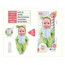 Κούκλα μωρό με ήχο - F012-33 - 215386