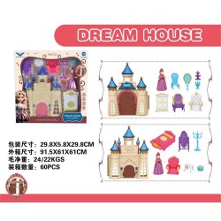 Mini κάστρο πριγκίπισσας με αξεσουάρ - 1384 - 215725