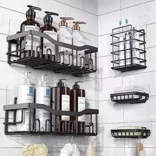 Σετ επιτοίχια ράφια μπάνιου - 5pcs - 7510-5 - 718578 Σετ επιτοίχια ράφια μπάνιου - 5pcs - 7510-5 - 718578