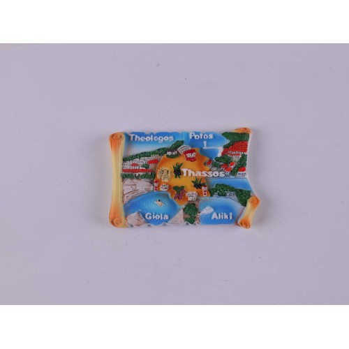 Τουριστικό μαγνητάκι Souvenir - Σετ 12pcs - Thassos - 678406 Τουριστικό μαγνητάκι Souvenir - Σετ 12pcs - Thassos - 678406
