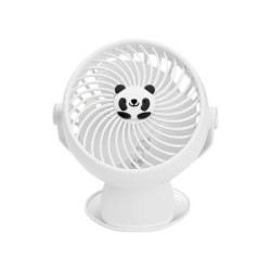 Παιδικός επαναφορτιζόμενος ανεμιστήρας mini - 789-36B - 030205 - White