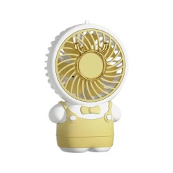Παιδικός επαναφορτιζόμενος ανεμιστήρας mini - CS1360-2 - 030502 - Yellow