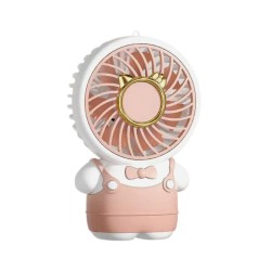 Παιδικός επαναφορτιζόμενος ανεμιστήρας mini - CS1360-2 - 030502 - Pink