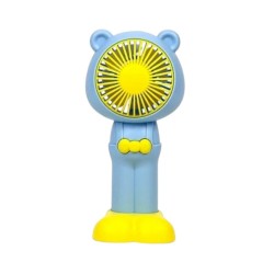 Επαναφορτιζόμενος ανεμιστήρας mini - HQ66-27 - 032179 - Blue