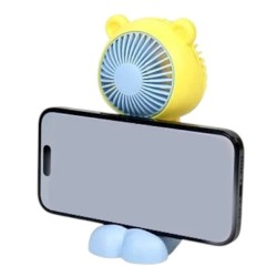 Επαναφορτιζόμενος ανεμιστήρας mini - HQ66-27 - 032179 - Blue