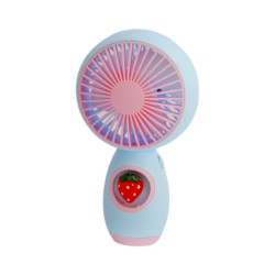 Επαναφορτιζόμενος ανεμιστήρας mini - HQ66-222B - 032193 - Blue