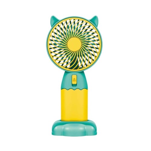 Επαναφορτιζόμενος ανεμιστήρας mini - 0808-2 - 033138 - Yellow/Green Επαναφορτιζόμενος ανεμιστήρας mini - 0808-2 - 033138 - Yellow/Green