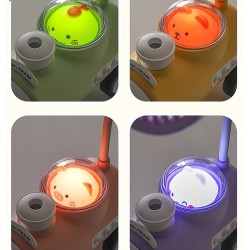 Επαναφορτιζόμενος ανεμιστήρας Αυτοκινητάκι με ξύστρα και φωτάκι νυκτός - MU339A - 033190 - Green