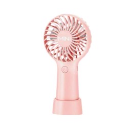 Επαναφορτιζόμενος ανεμιστήρας mini - 677-38B - 038003 - Pink