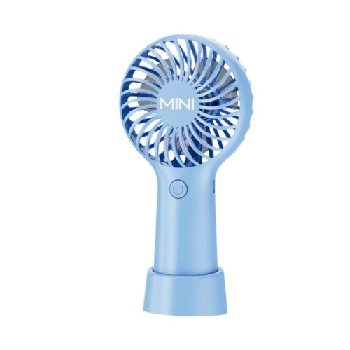 Επαναφορτιζόμενος ανεμιστήρας mini - 677-38B - 038003 - Blue Επαναφορτιζόμενος ανεμιστήρας mini - 677-38B - 038003 - Blue