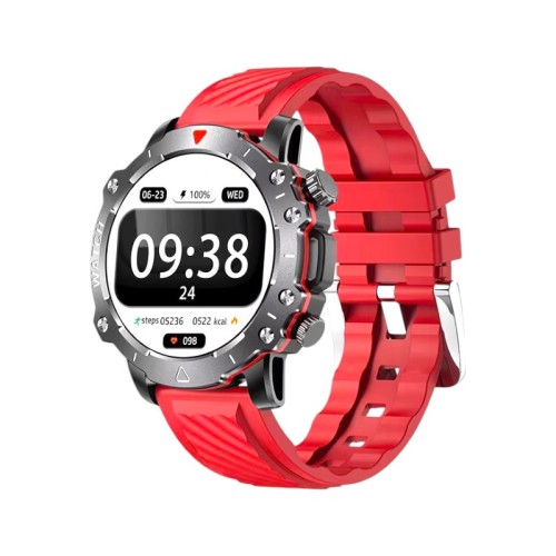 Σετ Smartwatch με 3 λουράκια - LG78 Pro - 064878 - Red Σετ Smartwatch με 3 λουράκια - LG78 Pro - 064878 - Red