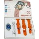 Σετ Smartwatch με 3 λουράκια - LG77 Mini - 064908 - Orange Σετ Smartwatch με 3 λουράκια - LG77 Mini - 064908 - Orange
