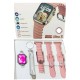 Σετ Smartwatch με 3 λουράκια - LG77 Mini - 064908 - Pink Σετ Smartwatch με 3 λουράκια - LG77 Mini - 064908 - Pink