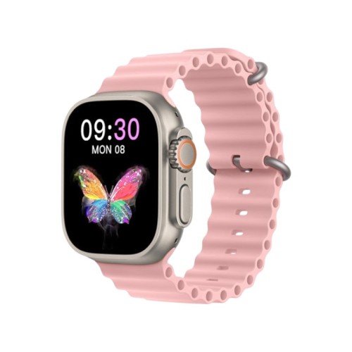 Σετ Smartwatch με 3 λουράκια - LG77 Mini - 064908 - Pink Σετ Smartwatch με 3 λουράκια - LG77 Mini - 064908 - Pink