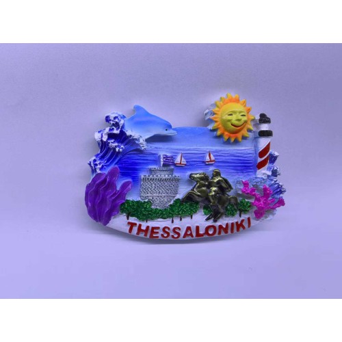 Τουριστικό μαγνητάκι Souvenir - Σετ 12pcs - Thessaloniki - 678435 Τουριστικό μαγνητάκι Souvenir - Σετ 12pcs - Thessaloniki - 678435