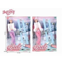 Κούκλα με σετ Σκι - L5748S-4 - 215525