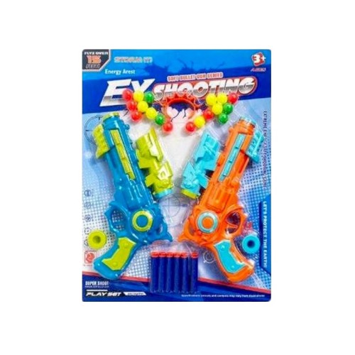 Παιδικό όπλο στόχου - Soft Gun - 2pcs - 5389A-3 - 215594 Παιδικό όπλο στόχου - Soft Gun - 2pcs - 5389A-3 - 215594