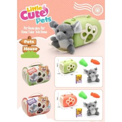 Λούτρινο ελεφαντάκι με τσάντα μεταφοράς και αξεσουάρ - 2F626-F - 215596 Λούτρινο ελεφαντάκι με τσάντα μεταφοράς και αξεσουάρ - 2F626-F - 215596