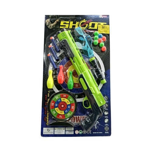 Παιδικό όπλο στόχου με μαλακές σφαίρες - Soft Gun - 579-73 - 215603 Παιδικό όπλο στόχου με μαλακές σφαίρες - Soft Gun - 579-73 - 215603