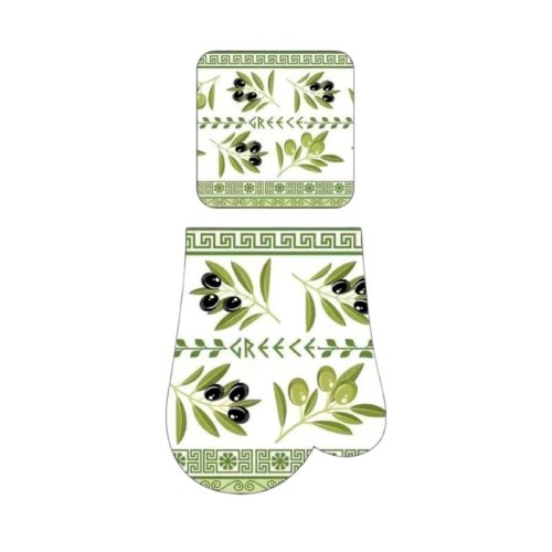 Σετ γάντι & πιάστρα φούρνου Souvenir - Greece - 241859 Σετ γάντι & πιάστρα φούρνου Souvenir - Greece - 241859
