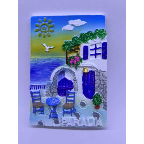 Τουριστικό μαγνητάκι Souvenir - Σετ 12pcs - Paralia - 678425 Τουριστικό μαγνητάκι Souvenir - Σετ 12pcs - Paralia - 678425