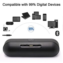 Ασύρματο ηχείο Bluetooth - S812 - 308183 - Black