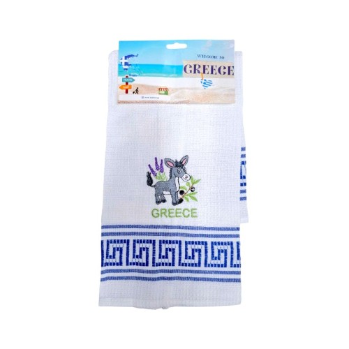 Πετσέτα ποτηρόπανο Souvenir με κέντημα - Σετ 12pcs - Greece - 416143 Πετσέτα ποτηρόπανο Souvenir με κέντημα - Σετ 12pcs - Greece - 416143