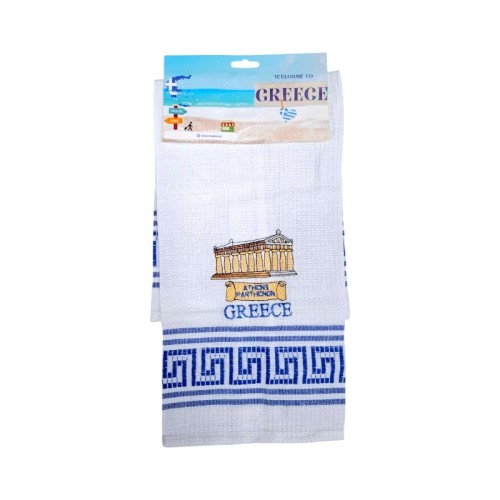 Πετσέτα ποτηρόπανο Souvenir με κέντημα - Σετ 12pcs - Athens/Greece - 416204 Πετσέτα ποτηρόπανο Souvenir με κέντημα - Σετ 12pcs - Athens/Greece - 416204