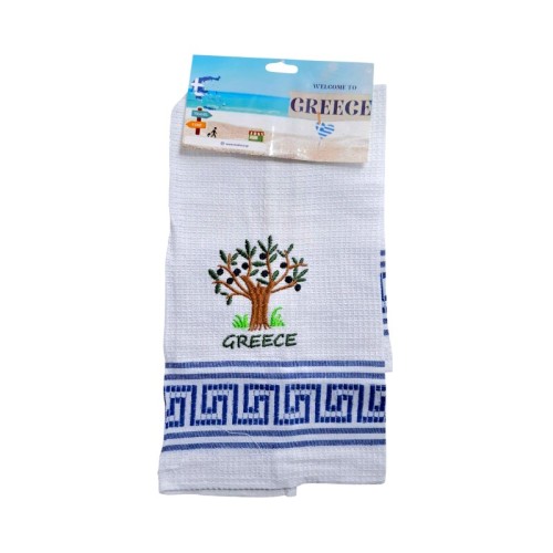 Πετσέτα ποτηρόπανο Souvenir με κέντημα - Σετ 12pcs - Greece - 416235 Πετσέτα ποτηρόπανο Souvenir με κέντημα - Σετ 12pcs - Greece - 416235