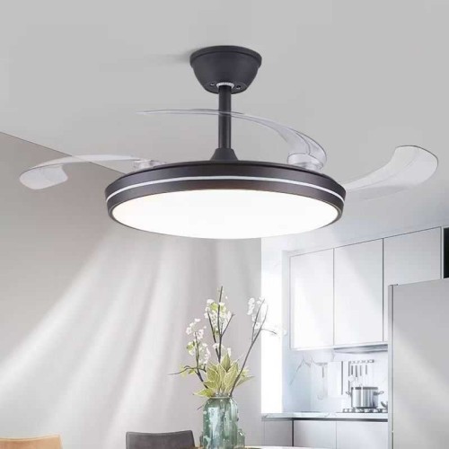Ανεμιστήρας οροφής & φωτιστικό - DS-8989 - 2*48W - 431606 - Black Ανεμιστήρας οροφής & φωτιστικό - DS-8989 - 2*48W - 431606 - Black