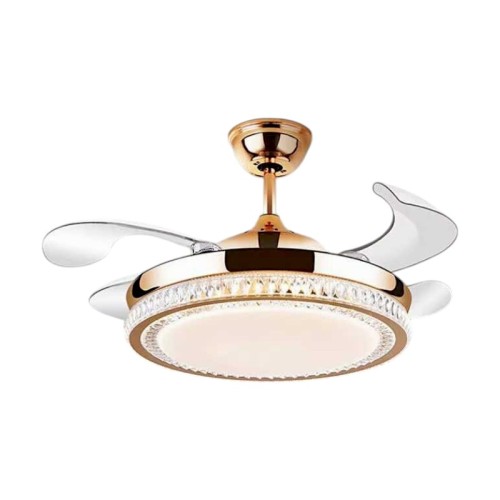 Ανεμιστήρας οροφής & φωτιστικό - DS-6609 - 2*48W - 431613 - Gold Ανεμιστήρας οροφής & φωτιστικό - DS-6609 - 2*48W - 431613 - Gold