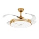 Ανεμιστήρας οροφής & φωτιστικό - DS-6604 - 2*48W - 431620 - Gold Ανεμιστήρας οροφής & φωτιστικό - DS-6604 - 2*48W - 431620 - Gold