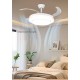 Ανεμιστήρας οροφής & φωτιστικό - DS-8049 - 2*48W - 431637 - White Ανεμιστήρας οροφής & φωτιστικό - DS-8049 - 2*48W - 431637 - White