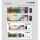 Σετ ενσύρματο πληκτρολόγιο & ποντίκι Gaming - A1020 - 655560 - White Σετ ενσύρματο πληκτρολόγιο & ποντίκι Gaming - A1020 - 655560 - White