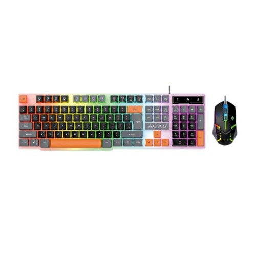 Σετ ενσύρματο πληκτρολόγιο & ποντίκι Gaming - A1020 - 655560 - Black Σετ ενσύρματο πληκτρολόγιο & ποντίκι Gaming - A1020 - 655560 - Black