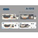 Σετ ενσύρματο πληκτρολόγιο & ποντίκι - A1019 - 656553 - White Σετ ενσύρματο πληκτρολόγιο & ποντίκι - A1019 - 656553 - White