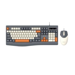 Σετ ενσύρματο πληκτρολόγιο & ποντίκι - A1019 - 656553 - Black