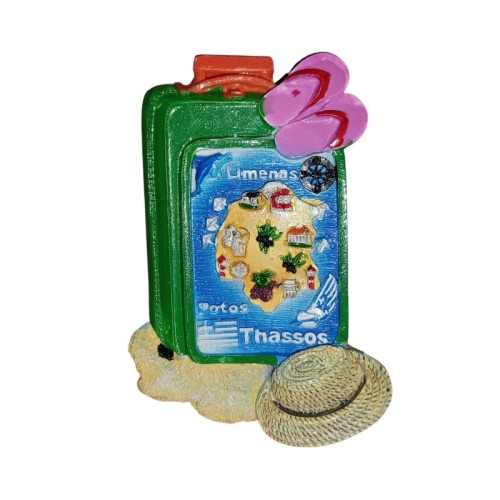 Τουριστικό μαγνητάκι Souvenir - Σετ 12pcs - Thassos - 678415 Τουριστικό μαγνητάκι Souvenir - Σετ 12pcs - Thassos - 678415